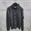 스톤아일랜드 24FW 와펜패치 버튼 집업 가디건