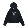 셀린느 코튼플리스후즈 파리트리옴페 후드(블랙)