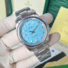 로렉스 오이스터 퍼페츄얼 더콰이즈 블루