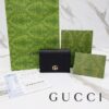 구찌 GG 마몬트 레더 카드 반지갑