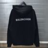 발렌시아가 BALENCIAGA 로고자수 후디