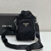 프라다 리나일론 미니 크로스
