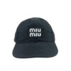 미우미우 로고 볼캡