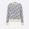 디올 24fw 오블리크 자카드 라운드 스웨터