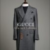 구찌 프리미엄 헤링본 울100% 코트