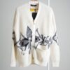루이비통 LV 모노그램 자가드 버튼 가디건