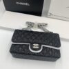 샤넬 클래식 캐비어 은장