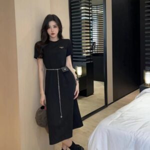 프라다 미니체인 가방원피스