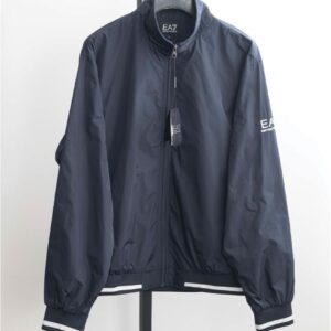엠포리오아르마니 [Emporio Armani] 배색 라인 블루종 자켓