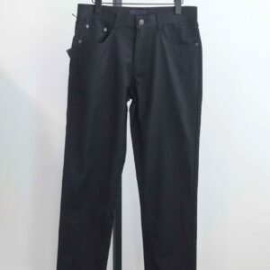 프라다 [PRADA] 블랙 스트레치 테크니컬 패브릭 팬츠
