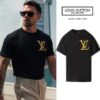 루이비통 브릭 프린팅 커플T-shirt