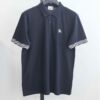 버버리 [BURBERRY] 로고 자수 카라 반팔 티셔츠
