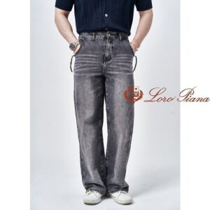 로로피아나 포인트 페인팅 청바지 (Loro Piana)
