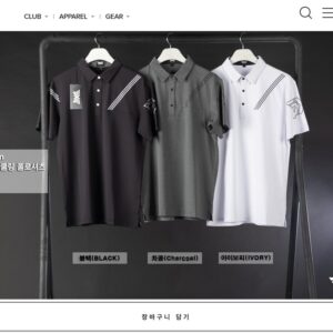 PXG 바스트 라인 쿨링 폴로셔츠