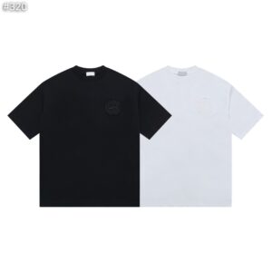 디올 x 스톤아일랜드 엠브로이드 코튼 티셔츠