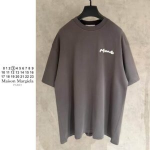 마르지엘라 MM6 라인 로고 티셔츠(수입)