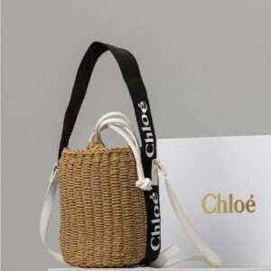 끌로에 [Chloé] 수입프리미엄급 끌로에 우디 바스켓백 스몰