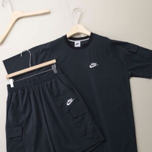 나이키 [NIKE] 우븐 반팔 반바지 셋