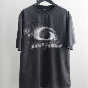 발렌시아가 [BALENCIAGA] 워시드 크레용 루프 티셔츠