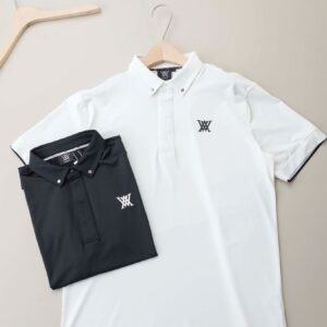 어뉴 [ANEW] 수입고급 MEN SM JACQUARD HYBRID SHORT T-SHIRT