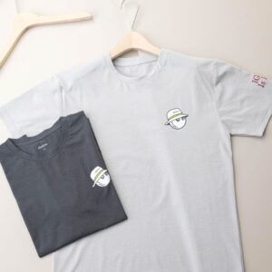 말본 [MALBON] 버킷 스크립트 유니 라운드 티셔츠