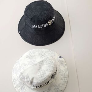 어메이징크리 [AMAZINGCRE] 수입고급 스컬로고 와이드 버킷햇