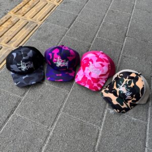 스투시 x 베이프 트러커캡