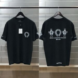 크롬하츠 더블크로스 포켓 반팔