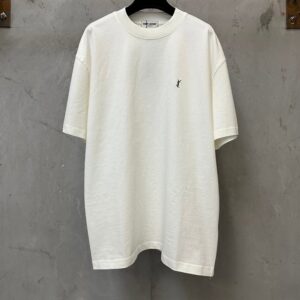 생로랑 ysl 자수 반팔