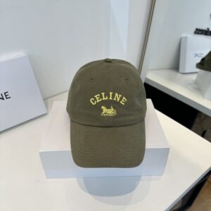 셀린느 오리지날 로고 자수 모자 4컬러